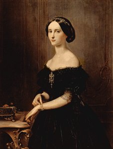 威尼斯女人的画像，c.1852