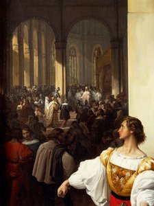 兰普格纳尼的阴谋 作者 弗朗切斯科·海耶兹（Francesco Hayez）