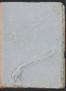 维罗纳素描本：右手第7页，1760年。 作者 弗朗切斯科·洛伦兹（Francesco Lorenzi）