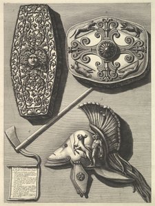 大型恢复的Trofei de Ottaviano Augusto的零件恢复了Tro的细节，... 1753。 作者 弗朗切斯科·皮拉内西（Francesco Piranesi）