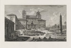 美第奇别墅 作者 弗朗切斯科·皮拉内西（Francesco Piranesi）