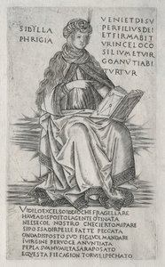 西比尔斯（Sibyls）：Phrygian Sibyl，c。 1470-1480。