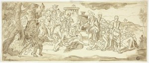 基督医治瘸子 作者 弗朗切斯科·索利米娜（Francesco Solimena）