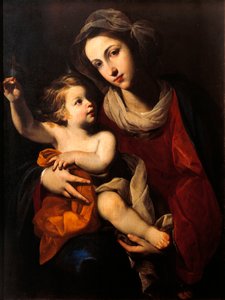 麦当娜和孩子 – Francesco Solimena (1657-1747)