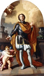 法国圣路易斯， 作者 弗朗切斯科·索利米娜（Francesco Solimena）