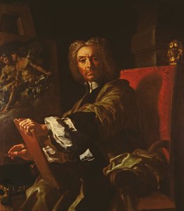 自画像，1730-31