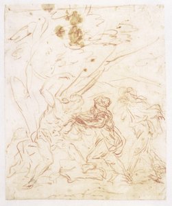 圣艾琳照顾的圣塞巴斯蒂安 作者 弗朗切斯科·索利米娜（Francesco Solimena）