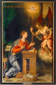 施洗约翰的布道... 作者 弗朗切斯科·索利米娜（Francesco Solimena）