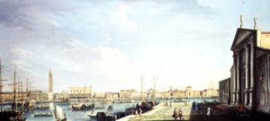 圣马可盆地，拥有Doges Palace和Riva degli Schiavoni（18世纪）