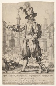 Giovanni Alto Johann Alten, Ioannes Altus站在罗马的Quirinal山上，和他的..., 1613年。