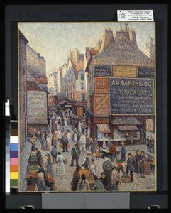 La Rue Mouffetard（布面油画）