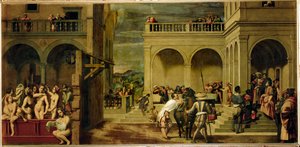 乌利亚的信》（杨木绘画）