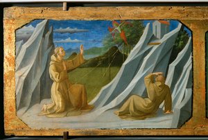 圣方济各-阿西西接受圣痕 九月（木板油画）