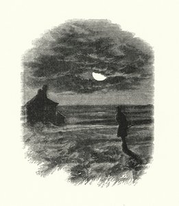 查尔斯-狄更斯的《远大前程》插图（雕版）。 作者 弗朗西斯·亚瑟·弗雷泽