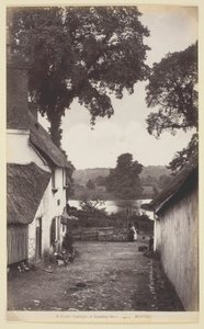 31.Exeter，Cottages at Countess Weir，186094。