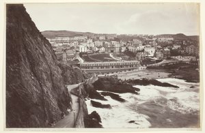 Ilfracombe, Capstone Parade and Wildersmouth, 186094. 作者 弗朗西斯·贝德福德