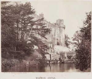 Warwick Castle, c.1857 (albumen print) 作者 Francis Bedford