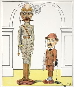K，k，来自Struwwelpeter字母表的插图，Harold Begbie的诗歌（1871-1929）