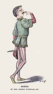Romeo, Rt Hon George Wyndham（彩色石版画）