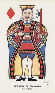 钻石之王，罗德先生（彩色石版画）