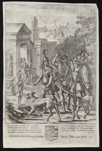 Palentium的Evander和Aeneas