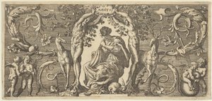 Hearing Auditus，来自Quinque Sensuum Five Senses，约1655年。 作者 弗朗西斯·克莱恩