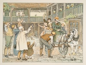 奥斯特勒》，选自《Four and Twenty Toilers》，1900 年出版（彩色石版印刷）。1900 年（彩色石印） 作者 弗朗西斯·唐金·贝德福德