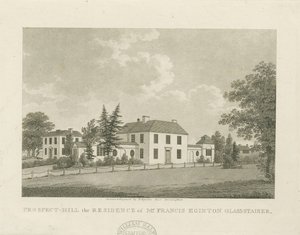 Soho - Francis Eginton 的房子：aquatint 雕刻，nd [c 1798]（印刷品）
