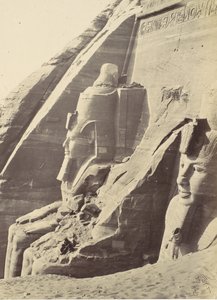 阿布辛贝勒，努比亚，1857年。 作者 弗朗西斯·弗里斯