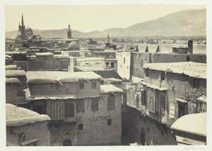大马士革，1857年。 作者 弗朗西斯·弗里斯