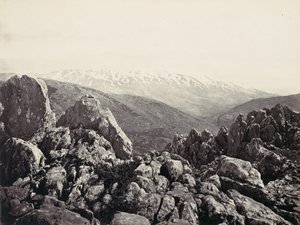 赫蒙山，变容山，约1857年。
