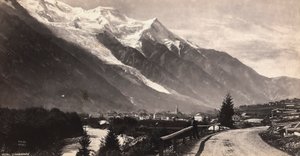 法国夏蒙尼-勃朗峰全景 作者 弗朗西斯·弗里斯