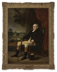 威廉·亨利·卡文迪什 - 本廷克 - 斯科特的肖像，波特兰第四公爵，1852年 作者 弗朗西斯·格兰特