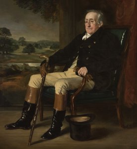 威廉·亨利·卡文迪什 - 本廷克 - 斯科特的肖像，波特兰第四公爵，1852年 作者 弗朗西斯·格兰特