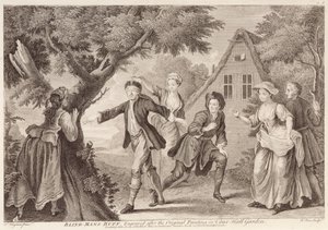 Blind-Mans Buff，由Remi Parr雕刻（fl.1723-50） 作者 弗朗西斯·海曼