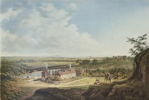 看向伦敦的Hampstead荒地看法，1804 作者 弗朗西斯·詹姆斯·萨金特