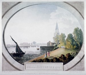 巴特西的风景》，1784年。                                