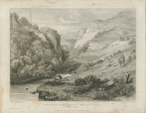 Dovedale - 景观：雕刻，nd [约1823] (印刷品)