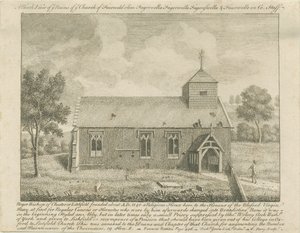 告别教会：蚀刻，nd [1740]（印刷） 作者 弗朗西斯·佩里（Francis Perry）