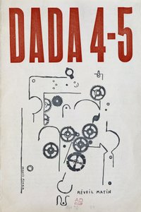 皮卡比亚（1879-1953 年）的《达达 4-5》封二，文学艺术集，1917 年 7 月。 作者 弗朗西斯·毕卡比亚