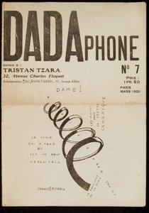 第 7 期《Dadaphone》封面 作者 弗朗西斯·毕卡比亚