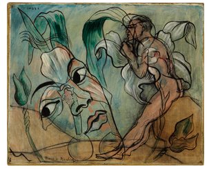 索引》，约 1935 年（布面油画） 作者 弗朗西斯·毕卡比亚