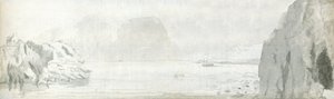 斯旺西，约 1678 年（纸上水彩和棕色墨水）