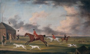 在纽马克举行的猎犬比赛 作者 弗朗西斯·萨托里乌斯（Francis Sartorius）