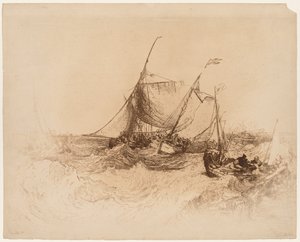 加莱码头 作者 弗朗西斯·西摩·哈登（Francis Seymour Haden）