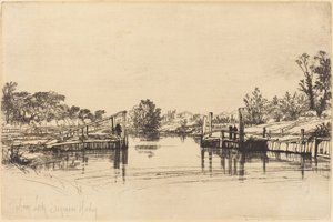 伊格汉姆锁 作者 弗朗西斯·西摩·哈登（Francis Seymour Haden）