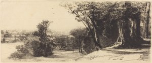 清晨 - 里士满 作者 弗朗西斯·西摩·哈登（Francis Seymour Haden）