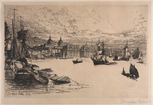 格林威治 作者 弗朗西斯·西摩·哈登（Francis Seymour Haden）