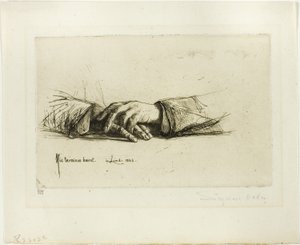 双手合十 作者 弗朗西斯·西摩·哈登（Francis Seymour Haden）