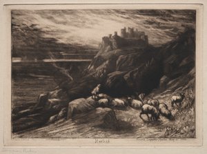 哈雷奇，1880年。 作者 弗朗西斯·西摩·哈登（Francis Seymour Haden）